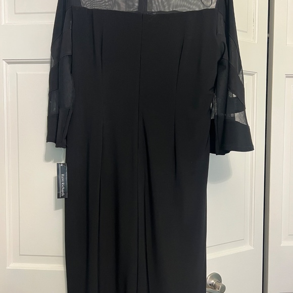 BEAUTIFUL FORMAL BLACK DRESS SIZE 16 - Picture 5 of 9
